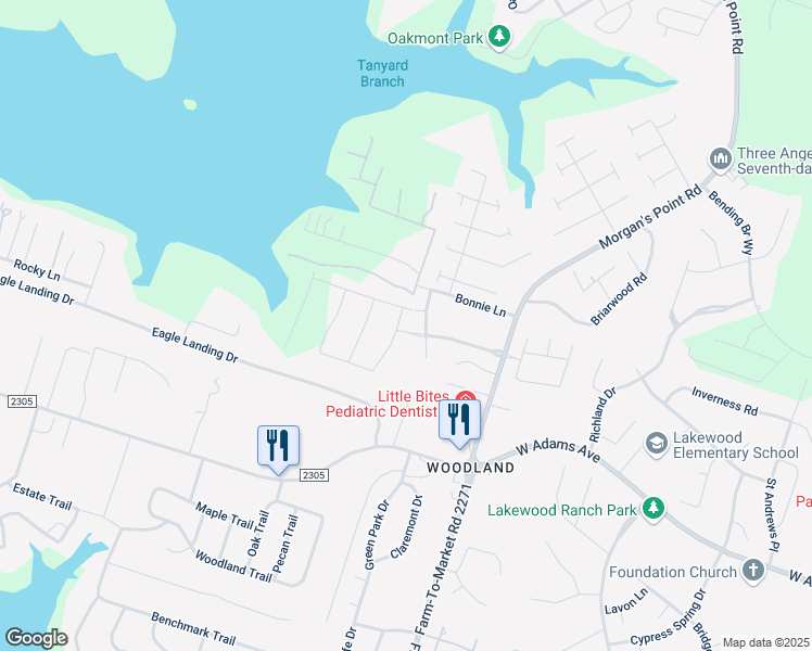 map of restaurants, bars, coffee shops, grocery stores, and more near 12302 Lago Del Norte Drive in Belton