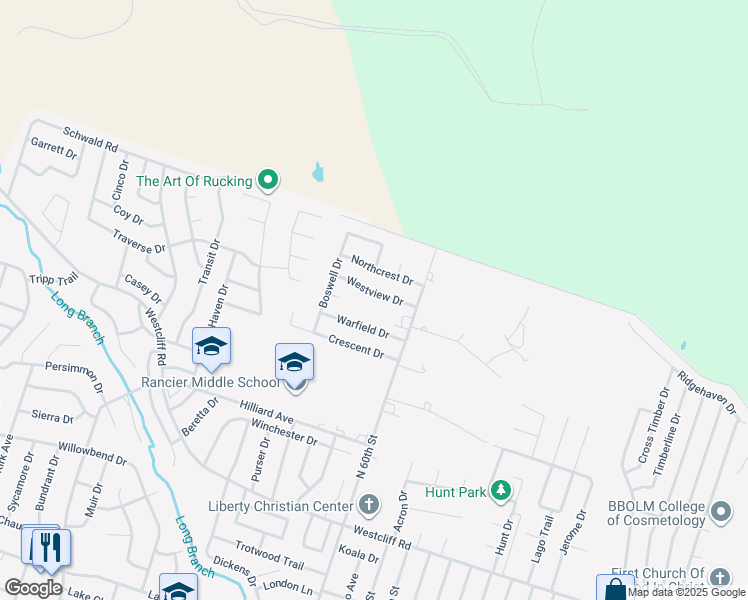 map of restaurants, bars, coffee shops, grocery stores, and more near 3504 Westview Drive in Killeen