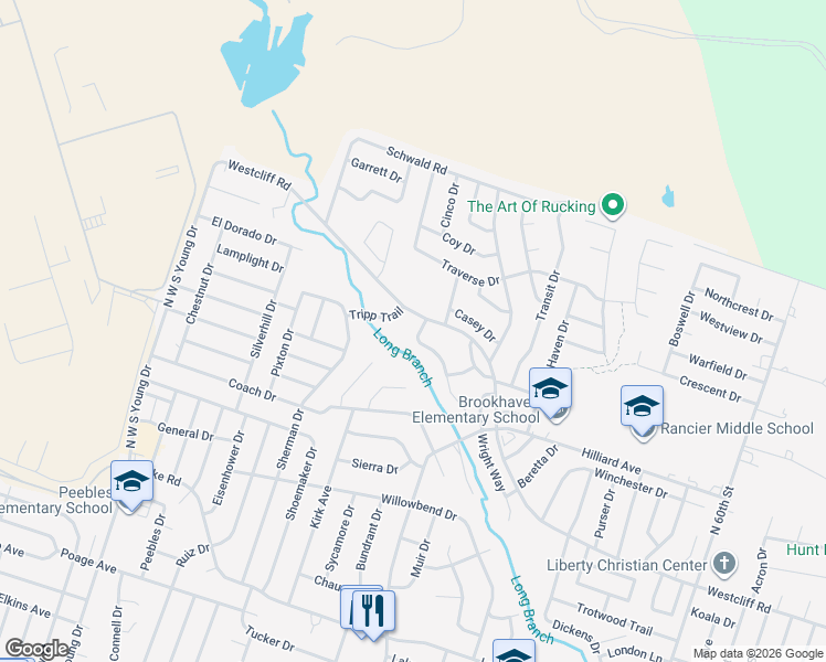 map of restaurants, bars, coffee shops, grocery stores, and more near 2409 Hidden Valley Drive in Killeen