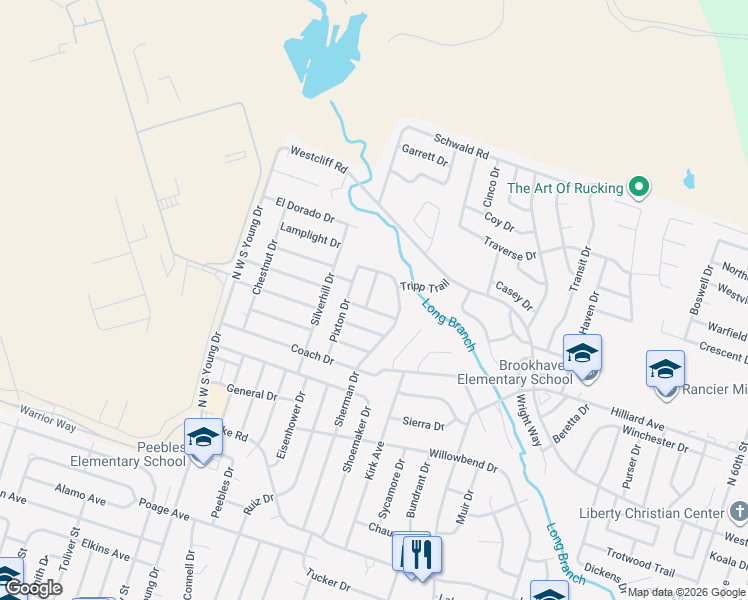 map of restaurants, bars, coffee shops, grocery stores, and more near 2401 Henry Drive in Killeen