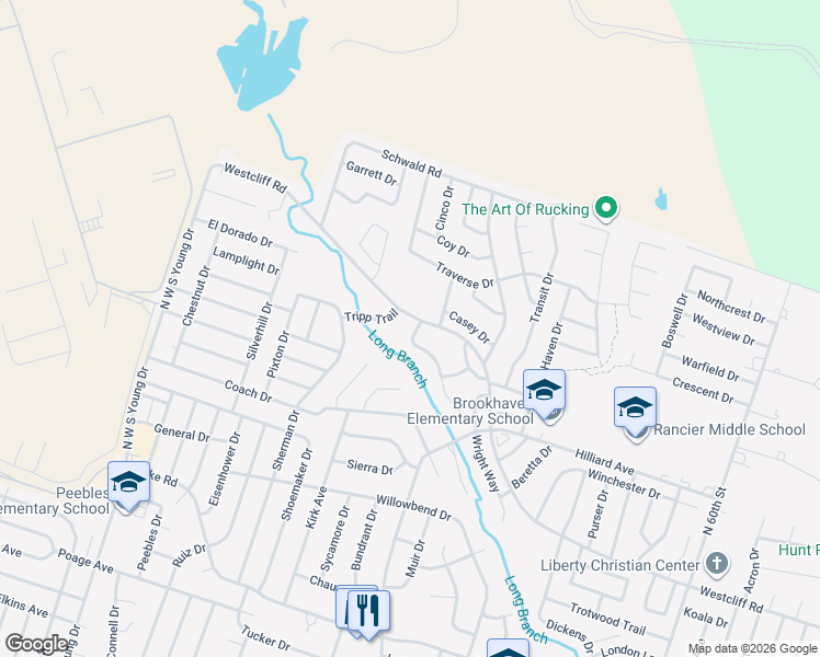 map of restaurants, bars, coffee shops, grocery stores, and more near 2409 Hidden Valley Drive in Killeen