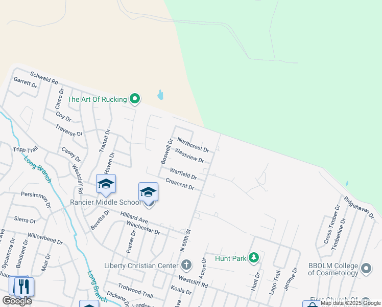 map of restaurants, bars, coffee shops, grocery stores, and more near 3504 Westview Drive in Killeen