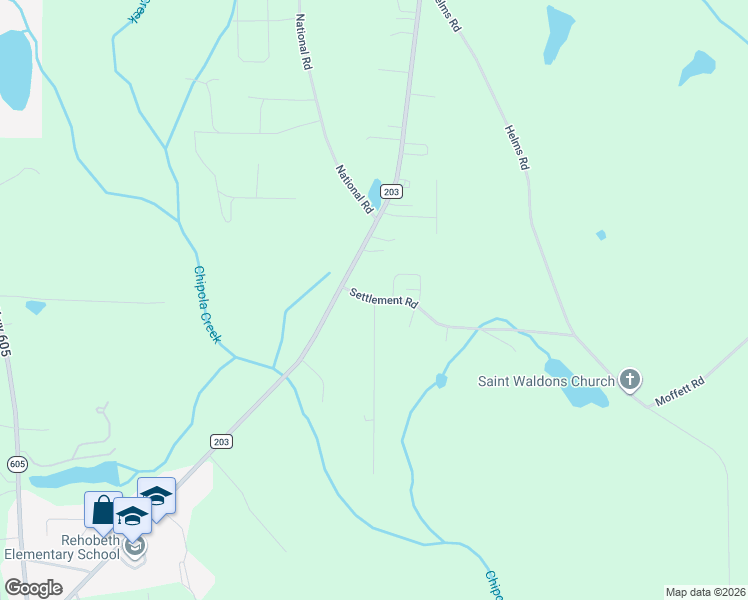map of restaurants, bars, coffee shops, grocery stores, and more near 2 Hughes Drive in Rehobeth
