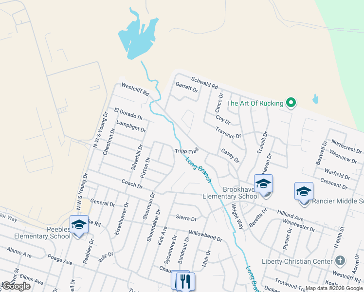 map of restaurants, bars, coffee shops, grocery stores, and more near 2414 Westcliff Road in Killeen
