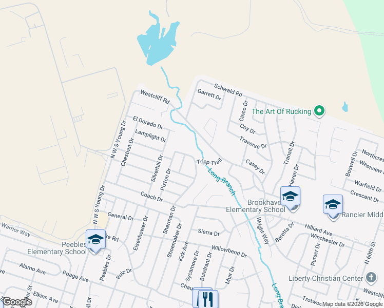 map of restaurants, bars, coffee shops, grocery stores, and more near 2405 Simone Drive in Killeen