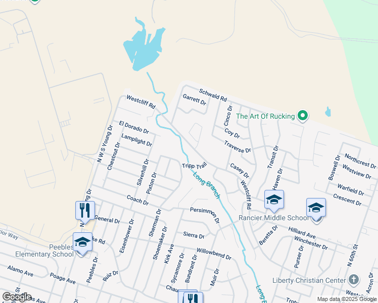 map of restaurants, bars, coffee shops, grocery stores, and more near 2414 Westcliff Road in Killeen