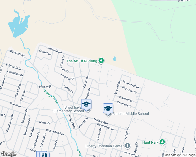 map of restaurants, bars, coffee shops, grocery stores, and more near 2902 Blackburn Drive in Killeen
