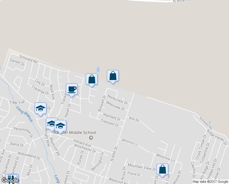 map of restaurants, bars, coffee shops, grocery stores, and more near 3103 Blue Ridge Drive in Killeen