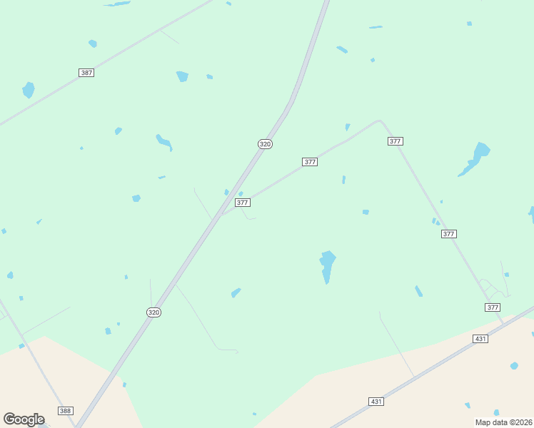 map of restaurants, bars, coffee shops, grocery stores, and more near 391 County Road 377 in Lott