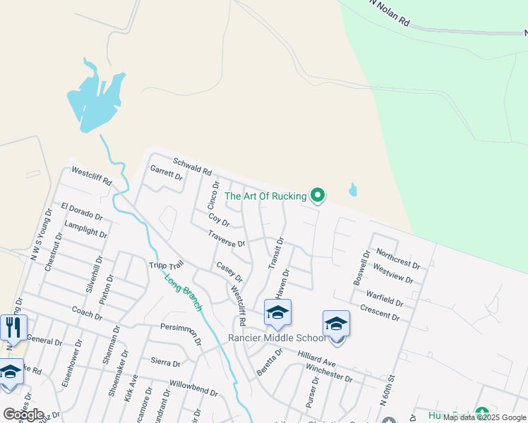 map of restaurants, bars, coffee shops, grocery stores, and more near 2803 Arc Circle in Killeen