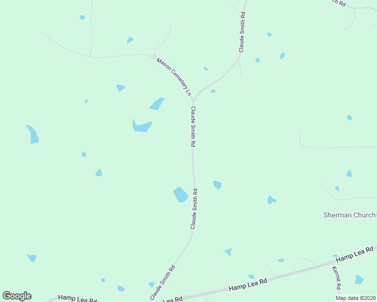 map of restaurants, bars, coffee shops, grocery stores, and more near 3163 Claude Smith Road in Magnolia