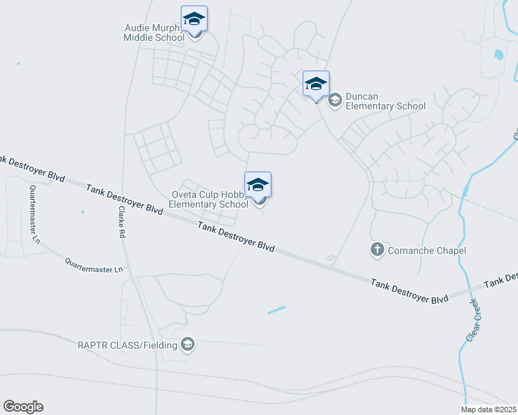 map of restaurants, bars, coffee shops, grocery stores, and more near 53210 Lost Moccasin in Fort Cavazos