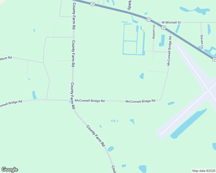 map of restaurants, bars, coffee shops, grocery stores, and more near 1102 McConnell Bridge Road in Adel