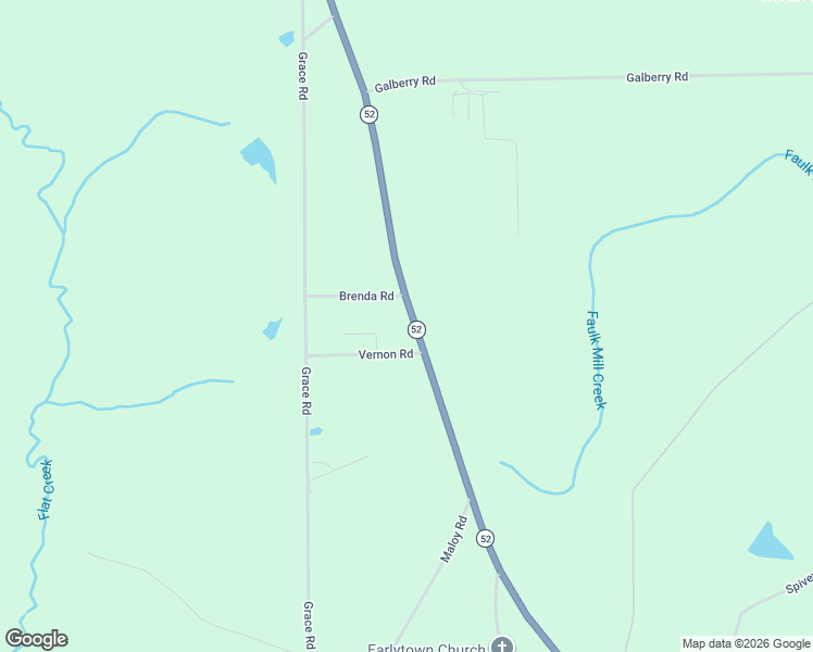 map of restaurants, bars, coffee shops, grocery stores, and more near 18365 Alabama 52 in Kinston