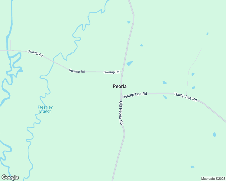 map of restaurants, bars, coffee shops, grocery stores, and more near Old Peoria Road in Liberty