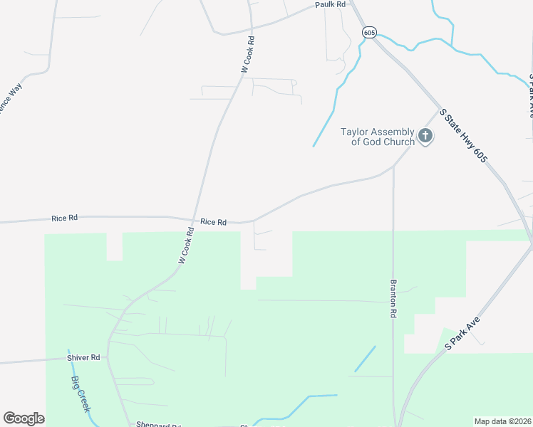 map of restaurants, bars, coffee shops, grocery stores, and more near 747 Rice Road in Taylor