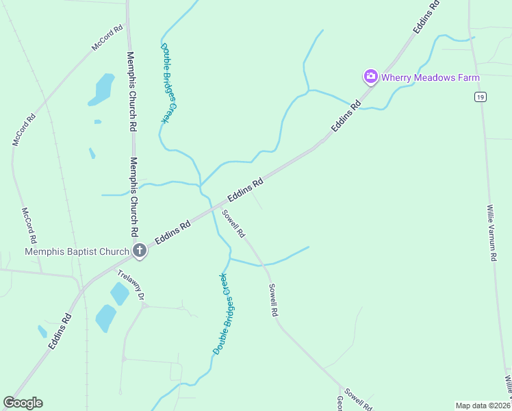 map of restaurants, bars, coffee shops, grocery stores, and more near 4109 Eddins Road in Dothan