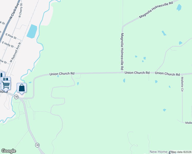 map of restaurants, bars, coffee shops, grocery stores, and more near 1146 Union Church Road in Magnolia