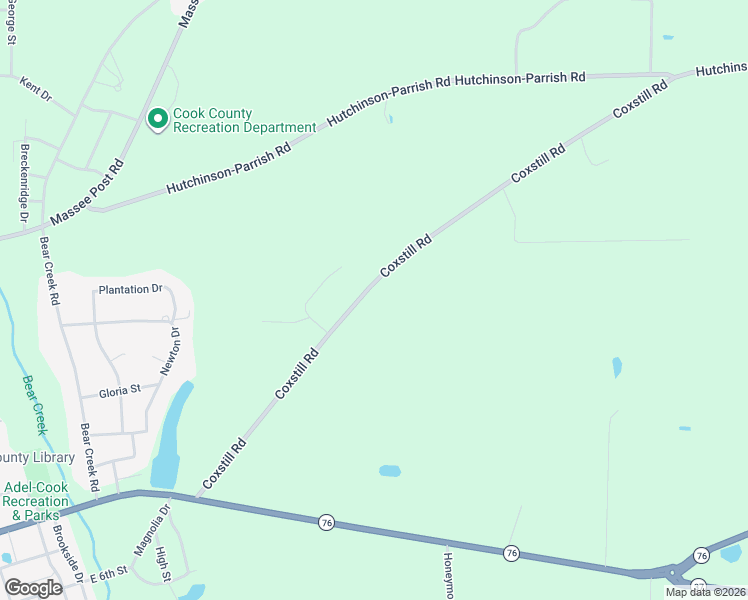 map of restaurants, bars, coffee shops, grocery stores, and more near 690 Cox Still Road in Adel