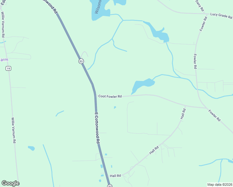 map of restaurants, bars, coffee shops, grocery stores, and more near 175 Coot Fowler Road in Dothan