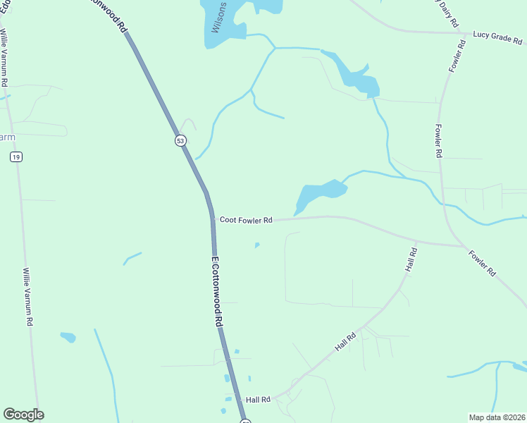 map of restaurants, bars, coffee shops, grocery stores, and more near 175 Coot Fowler Road in Dothan