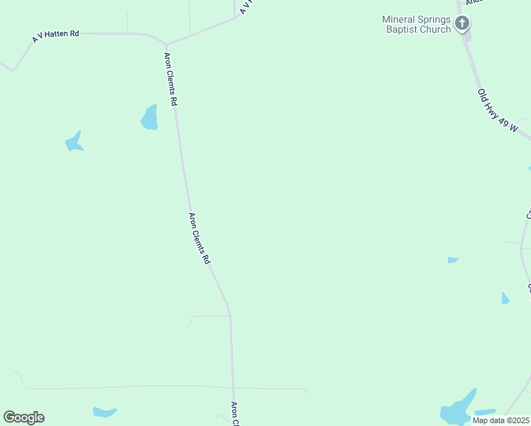 map of restaurants, bars, coffee shops, grocery stores, and more near 436 Aron Clemts Road in Hattiesburg