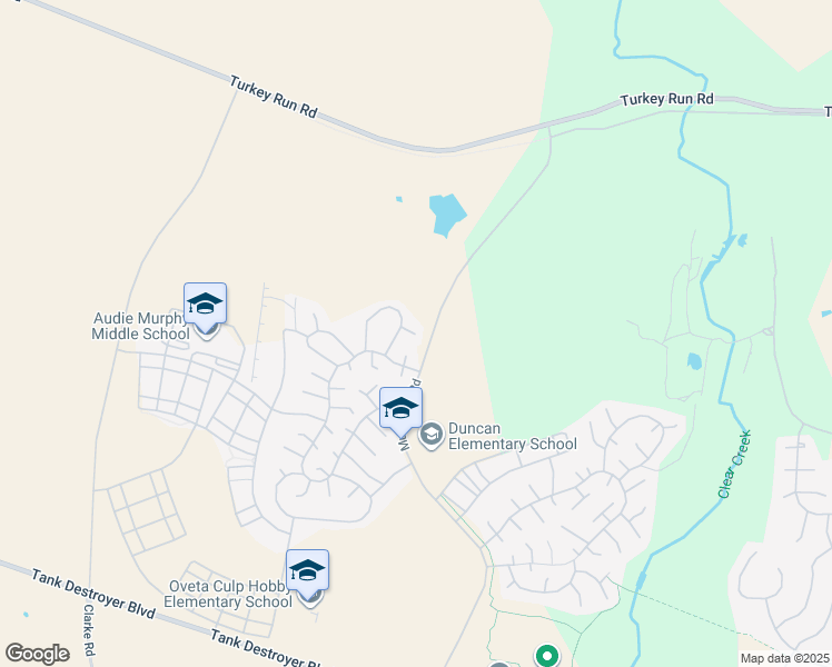 map of restaurants, bars, coffee shops, grocery stores, and more near 90157 Mohawk Court in Fort Hood