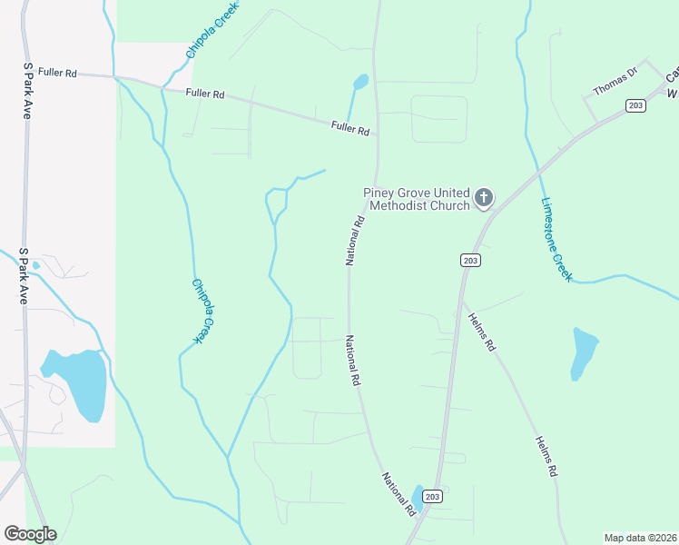 map of restaurants, bars, coffee shops, grocery stores, and more near 1320 National Road in Dothan