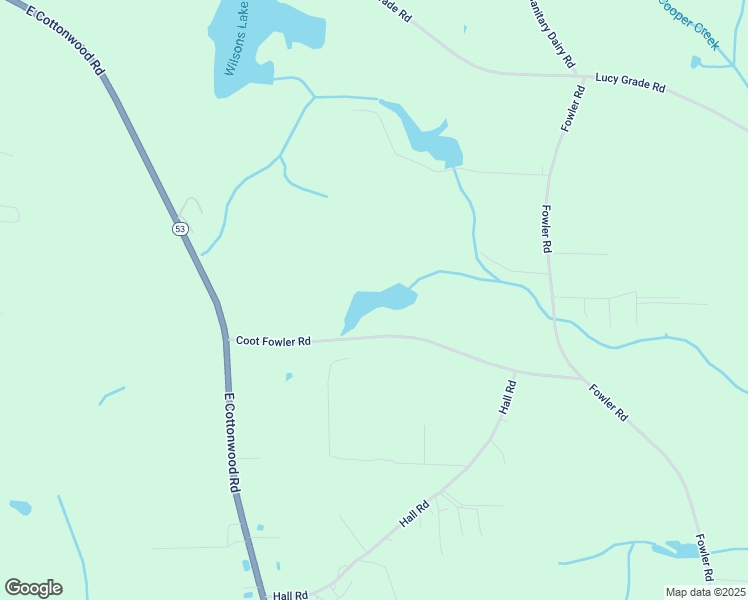 map of restaurants, bars, coffee shops, grocery stores, and more near 430 Coot Fowler Road in Dothan