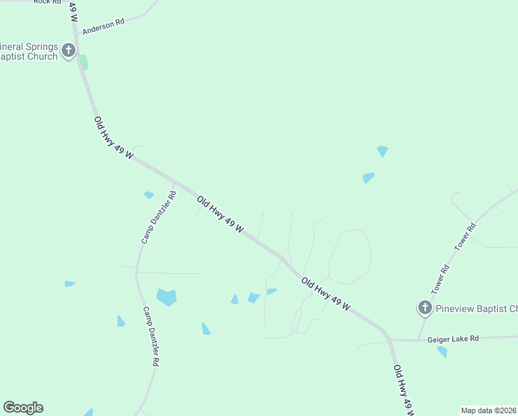 map of restaurants, bars, coffee shops, grocery stores, and more near 2-98 Dixie Landing Road in Hattiesburg