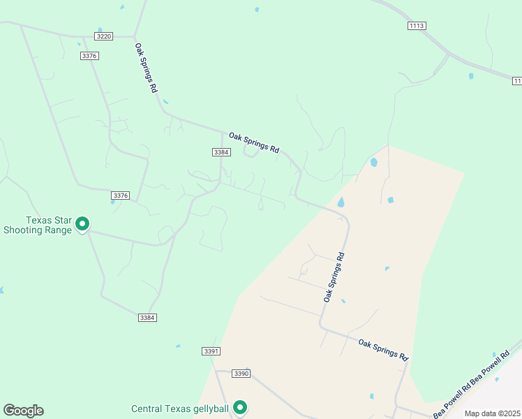 map of restaurants, bars, coffee shops, grocery stores, and more near 122 Herb Road in Kempner