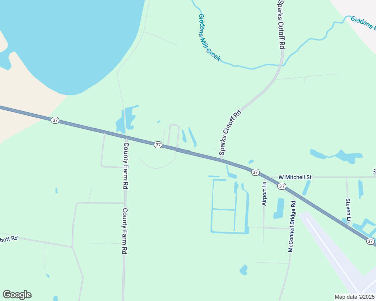 map of restaurants, bars, coffee shops, grocery stores, and more near 4643 Georgia 37 in Adel