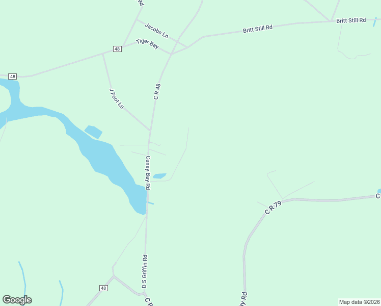 map of restaurants, bars, coffee shops, grocery stores, and more near 254 Be Thomas Road in Nahunta