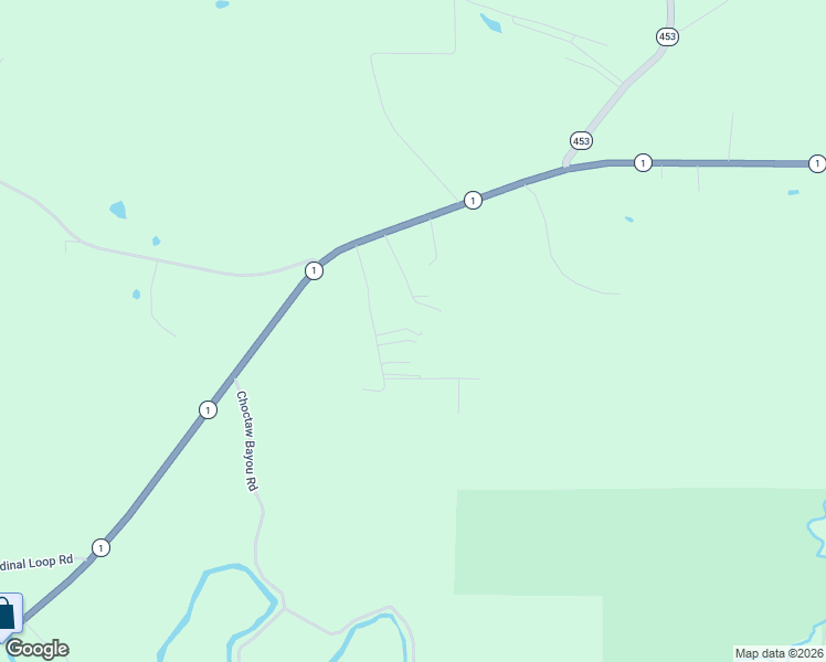 map of restaurants, bars, coffee shops, grocery stores, and more near 8 Point Lane in Marksville
