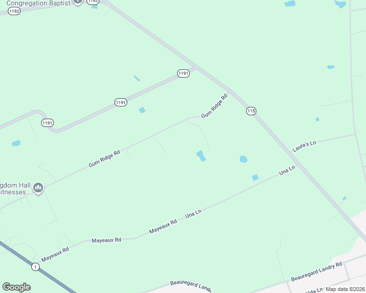 map of restaurants, bars, coffee shops, grocery stores, and more near 798 Gum Ridge Road in Marksville