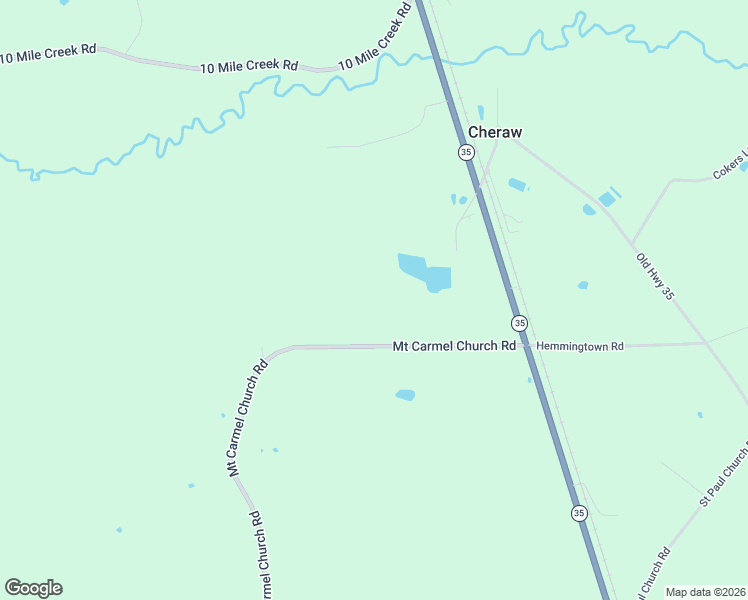 map of restaurants, bars, coffee shops, grocery stores, and more near 798 Mount Carmel Church Road in Foxworth