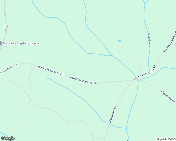 map of restaurants, bars, coffee shops, grocery stores, and more near 2714 Hendricks-Emmons Road in Brewton