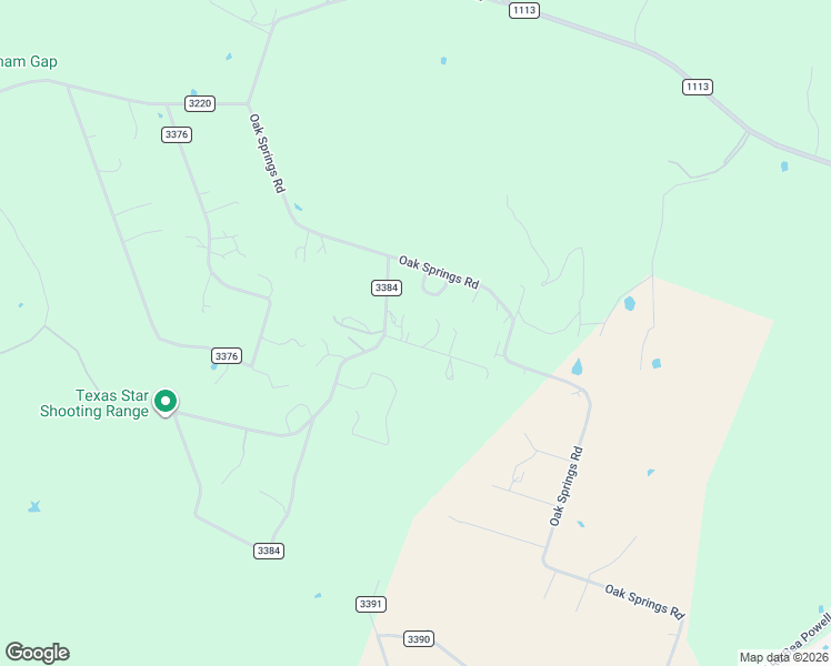 map of restaurants, bars, coffee shops, grocery stores, and more near 105 Herb Lane in Kempner