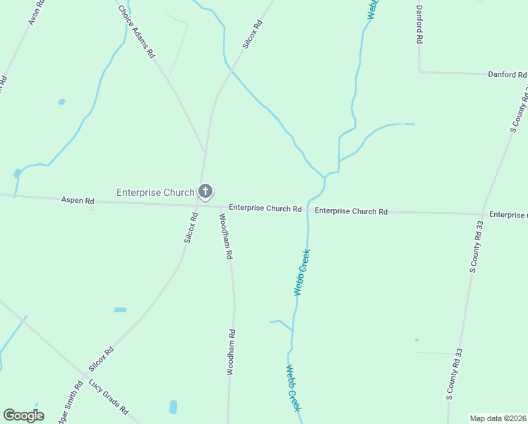 map of restaurants, bars, coffee shops, grocery stores, and more near 265 Enterprise Church Road in Ashford