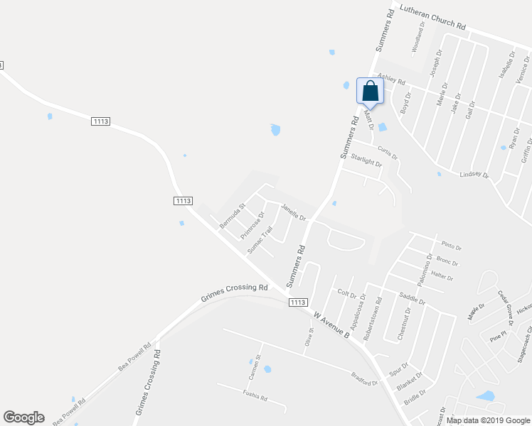 map of restaurants, bars, coffee shops, grocery stores, and more near 504 Primrose Drive in Copperas Cove