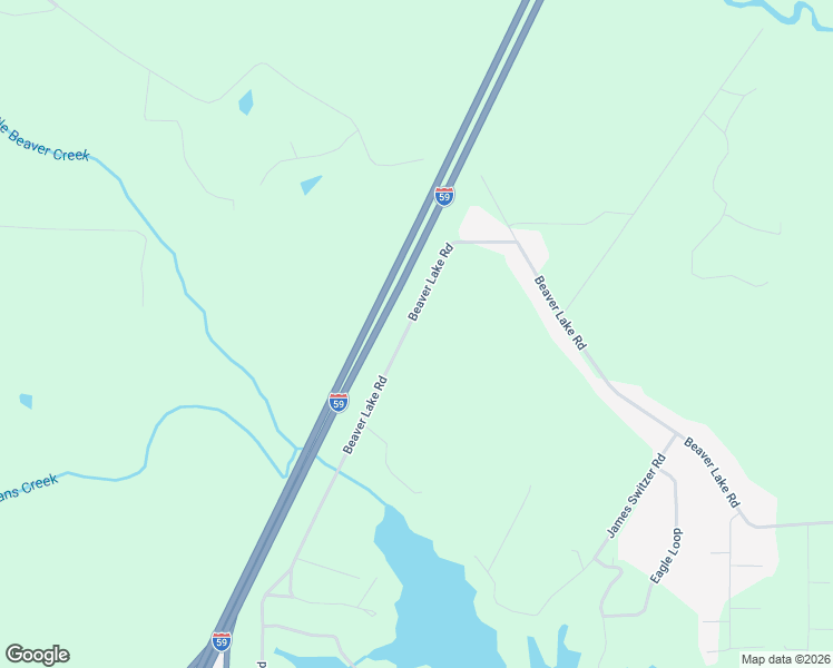 map of restaurants, bars, coffee shops, grocery stores, and more near 208 Beaver Lake Road in Purvis