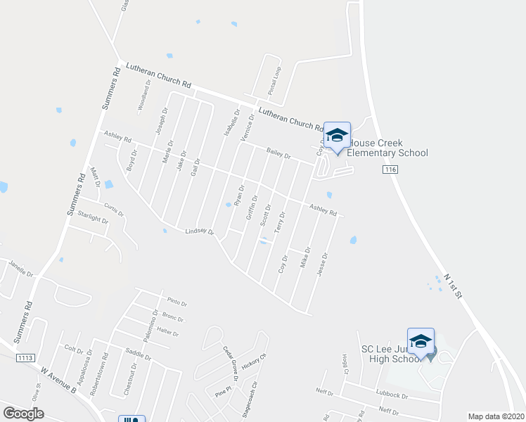 map of restaurants, bars, coffee shops, grocery stores, and more near 2207 Scott Drive in Copperas Cove