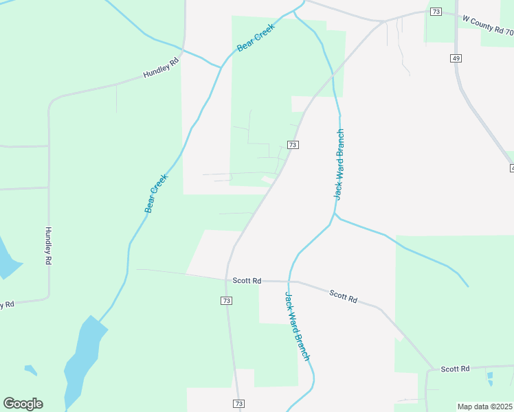 map of restaurants, bars, coffee shops, grocery stores, and more near 1170 County Road 73 in Slocomb