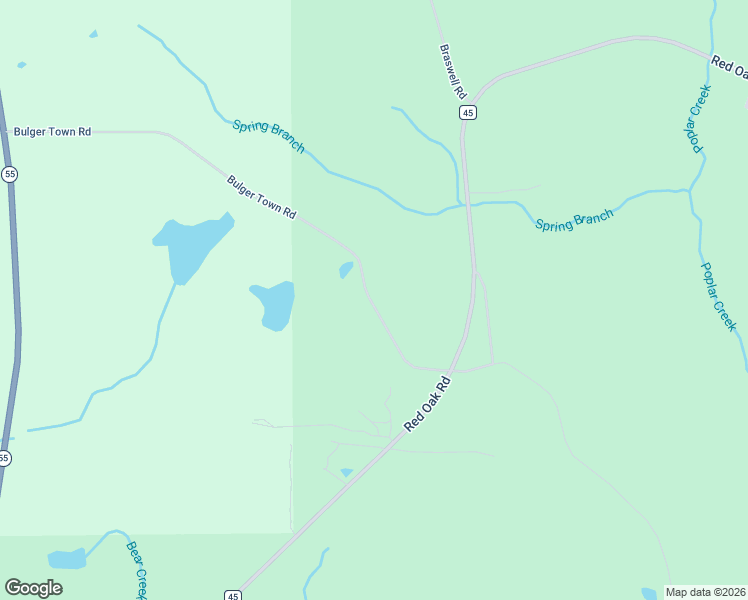 map of restaurants, bars, coffee shops, grocery stores, and more near 15784 Bulger Town Road in Florala