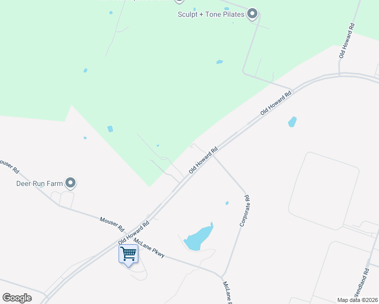 map of restaurants, bars, coffee shops, grocery stores, and more near 4612 Old Howard Road in Temple