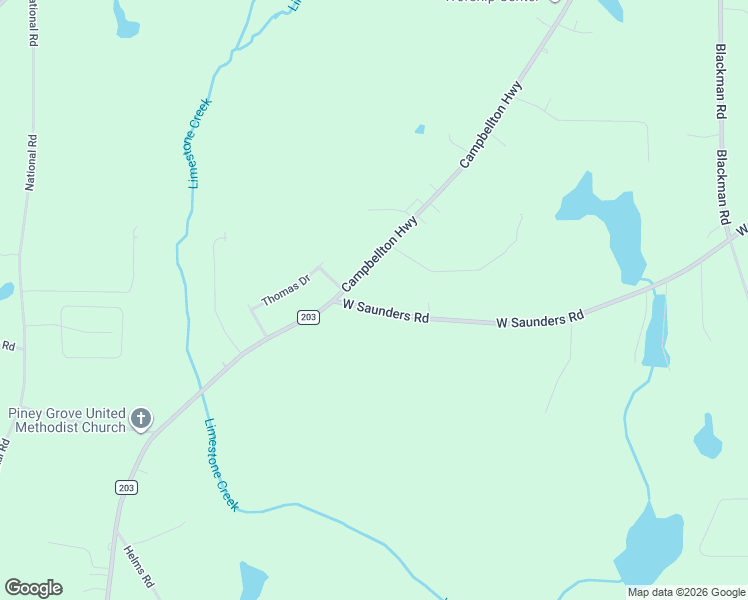 map of restaurants, bars, coffee shops, grocery stores, and more near 1451-1599 West Saunders Road in Dothan