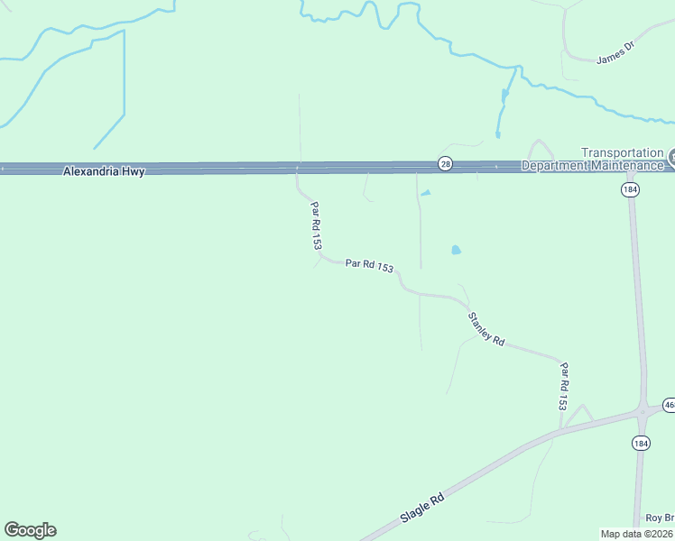 map of restaurants, bars, coffee shops, grocery stores, and more near 184-286 Par Road 153 in Leesville