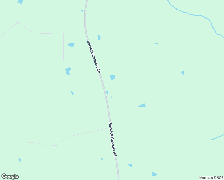 map of restaurants, bars, coffee shops, grocery stores, and more near 3660 Berwick Cassels Road in Gloster