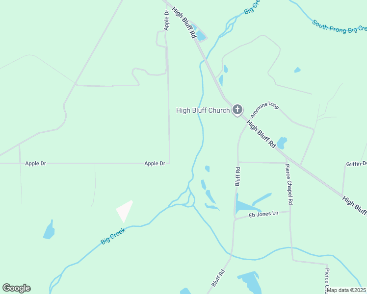 map of restaurants, bars, coffee shops, grocery stores, and more near 978 Apple Drive in Waycross