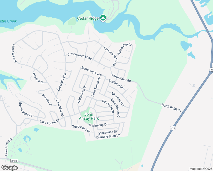 map of restaurants, bars, coffee shops, grocery stores, and more near 133 Buckskin Loop in Belton